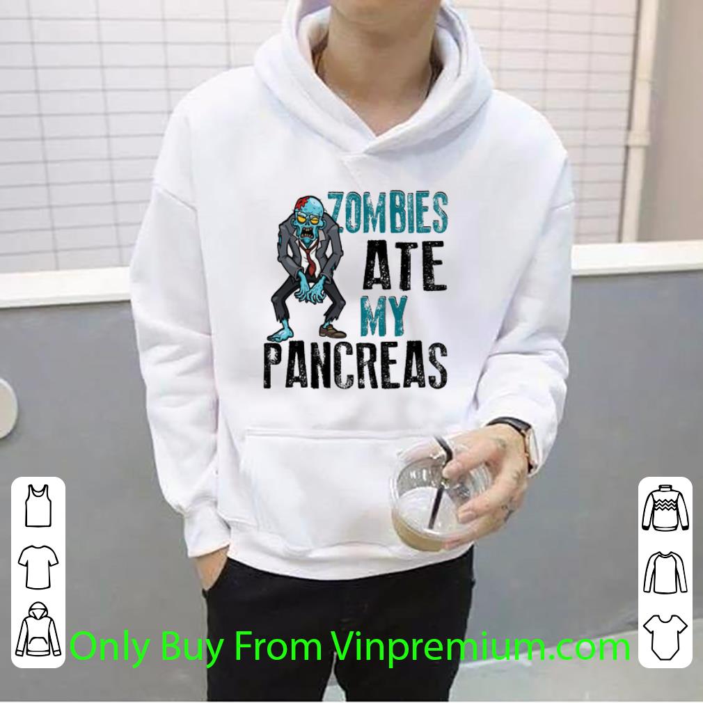 b0ee90fa nice zombies ate my pancreas shirt 4 - Nice Zombies Ate My Pancreas shirt