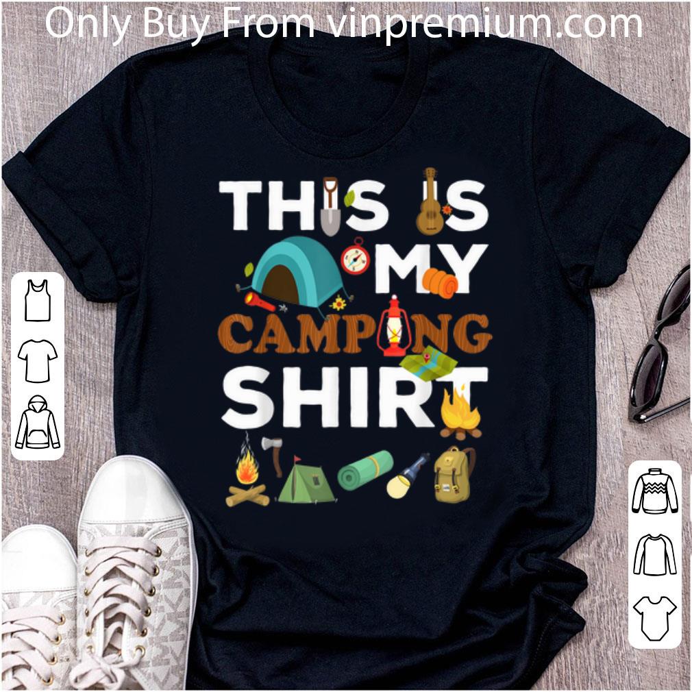 Hot This Is My Camping shirt