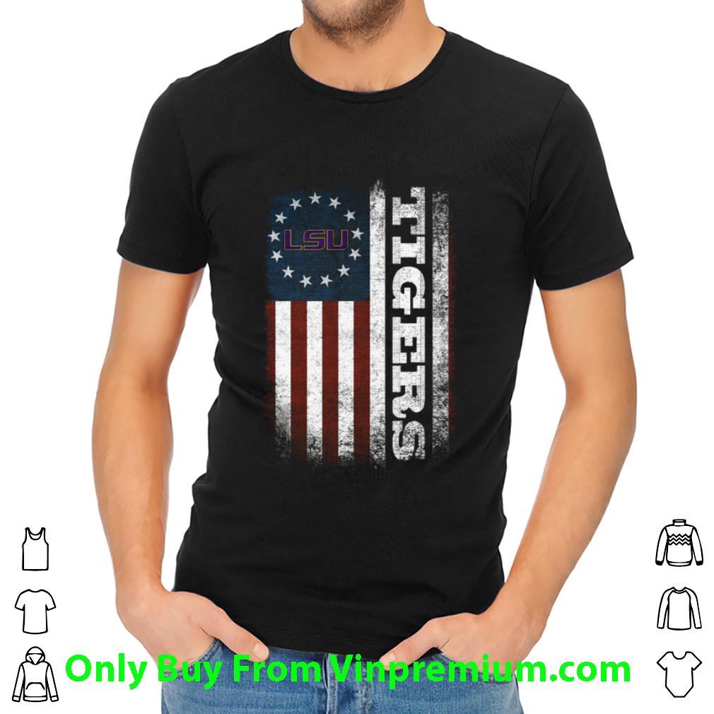 Awesome Lsu Tigers Betsy Ross Flag shirt