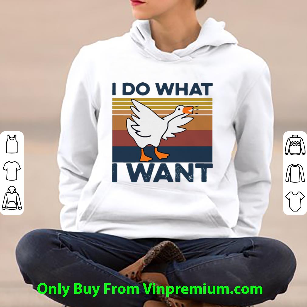 f542d970 official vintage duck i do what i want shirt 4 - Official Vintage Duck I Do What I Want shirt