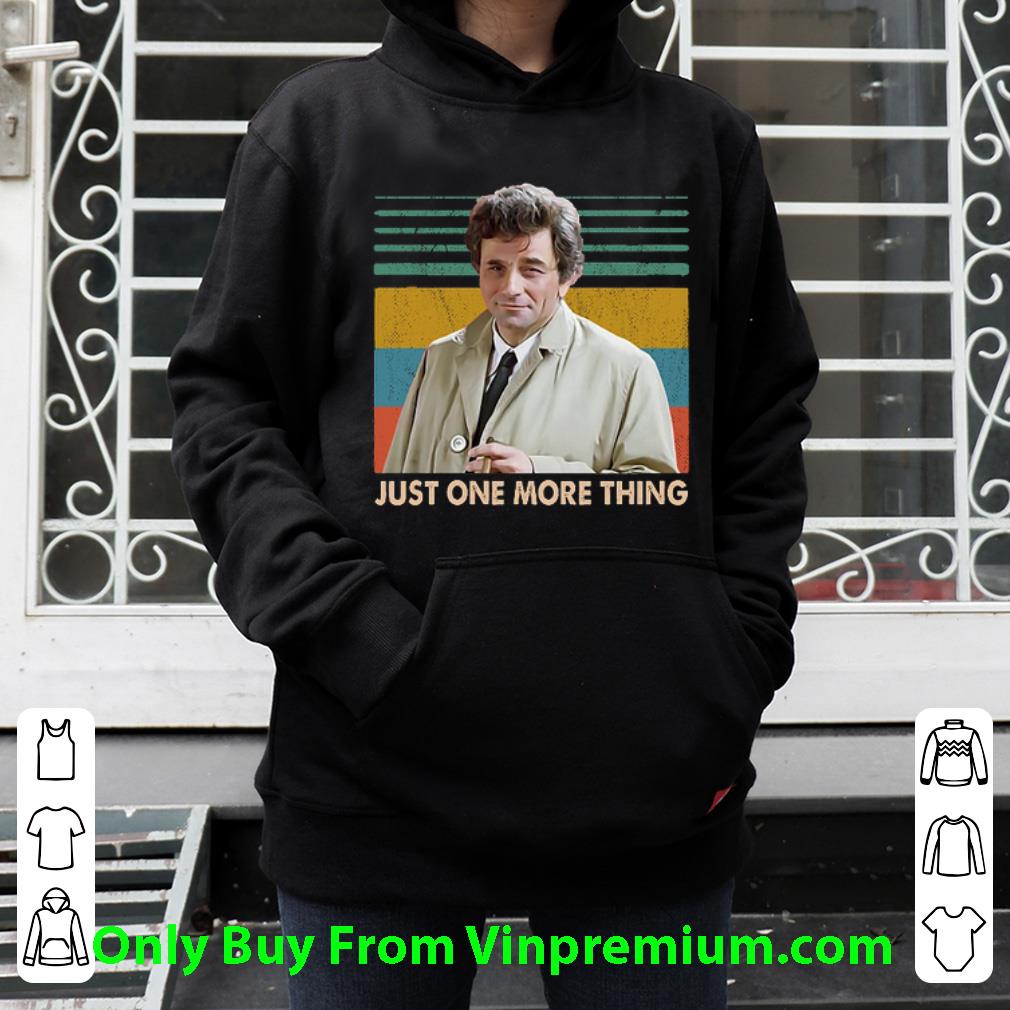 ff9d3333 official columbo just one more thing vintage shirt 4 - Official Columbo Just One More Thing Vintage shirt