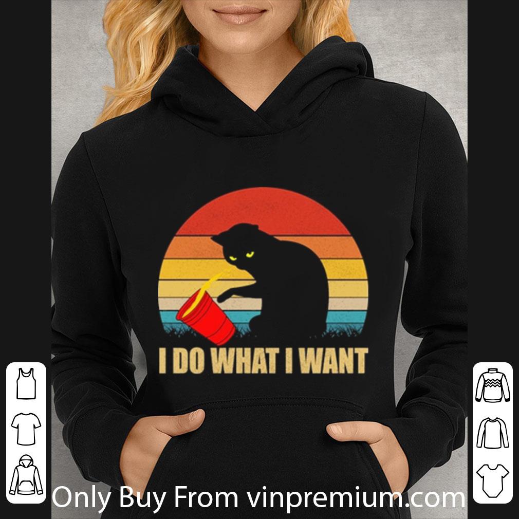 34a6882b nice sunset cat i do what i want vintage shirt 4 - Nice Sunset Cat I do what i want vintage shirt