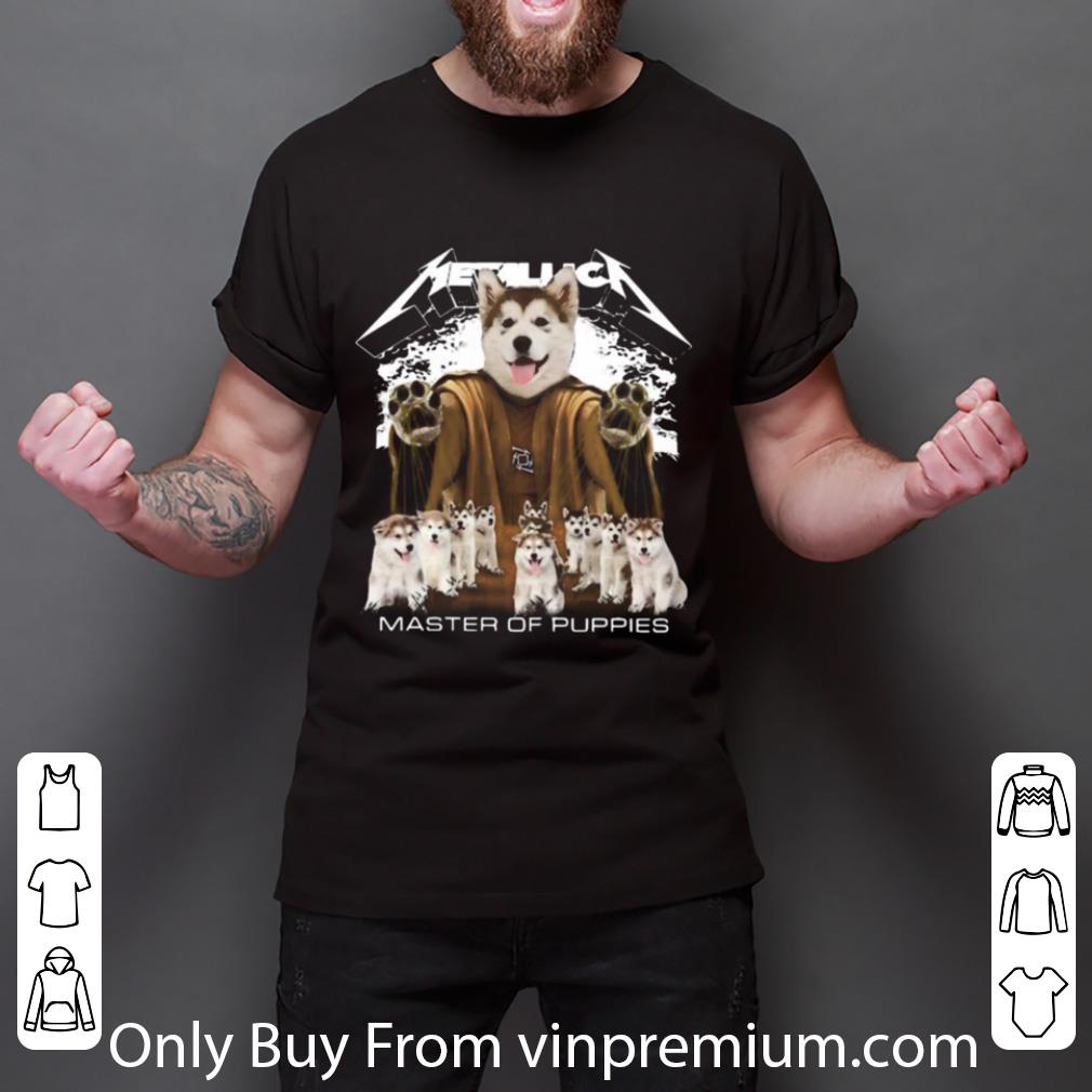 Original Husky Metallica Master Of Puppies shirt Original Husky Metallica Master Of Puppies shirt