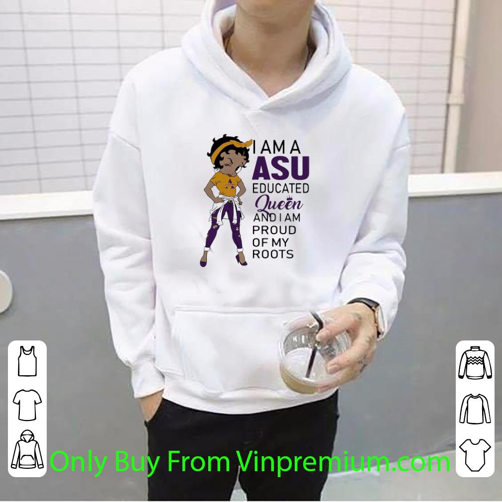 4d8e2845 pretty betty boop alcorn i am a asu educated queen and i am proud of my roots shirt 4 - Pretty Betty Boop Alcorn I Am A Asu Educated Queen And I Am Proud Of My Roots shirt