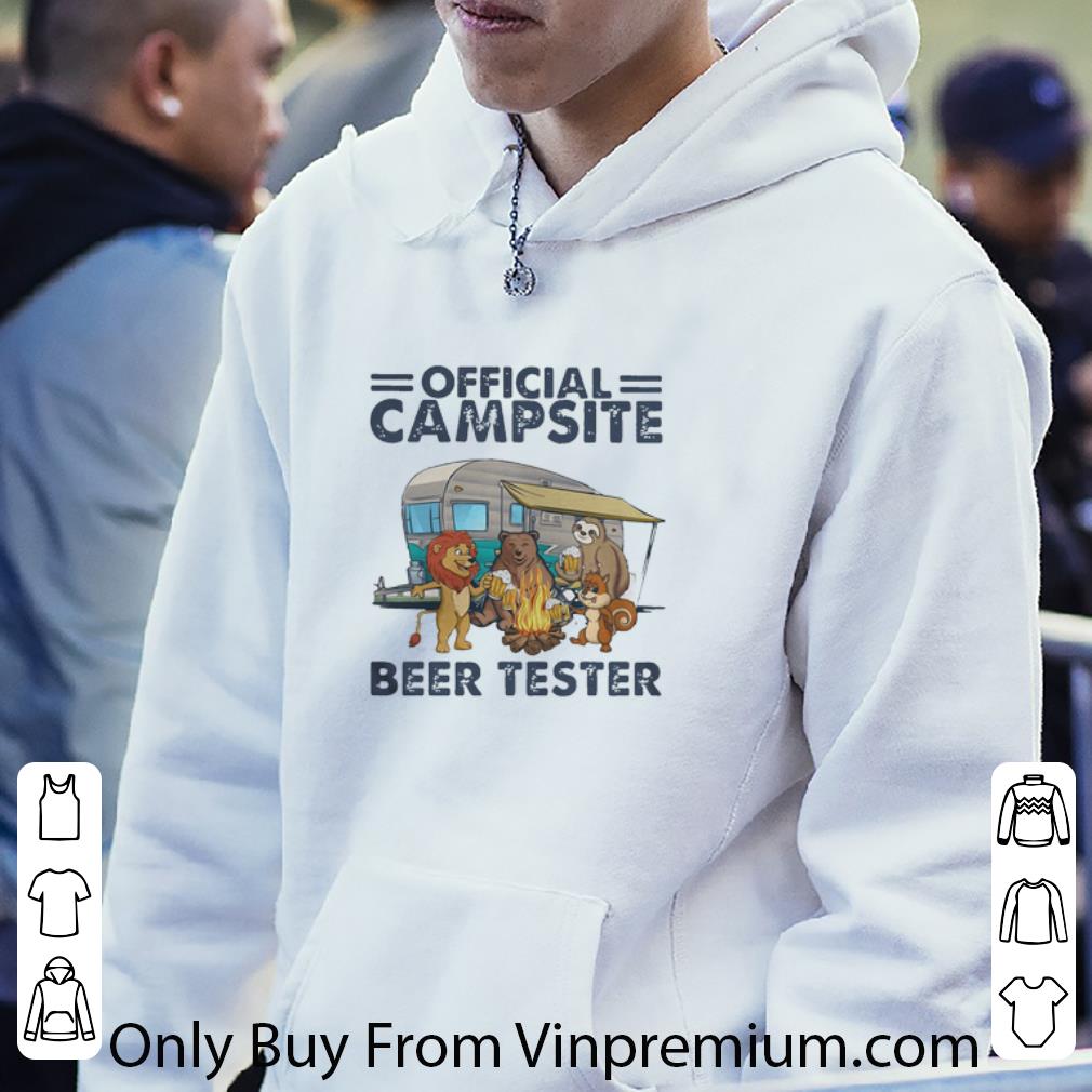 Original Beer Tester Truck Lion Bear Sloth Squirre Fire Official Campsite shirt 5cd82687 original beer tester truck lion bear sloth squirre fire official campsite shirt 4 - Original Beer Tester Truck Lion Bear Sloth Squirre Fire Official Campsite shirt