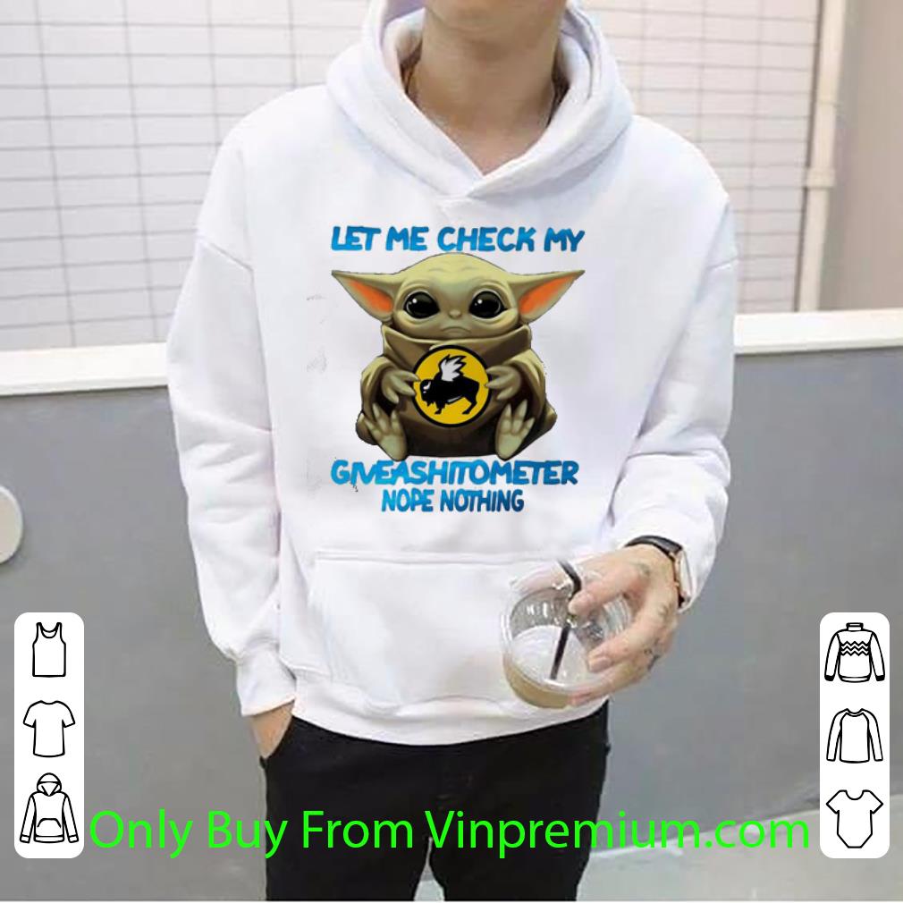 6d66cdc8 top star wars baby yoda hug buffalo wild wings let me check my giveashitometer nope nothing shirt 4 - Top Star Wars Baby Yoda Hug Buffalo Wild Wings Let Me Check My Giveashitometer Nope Nothing shirt