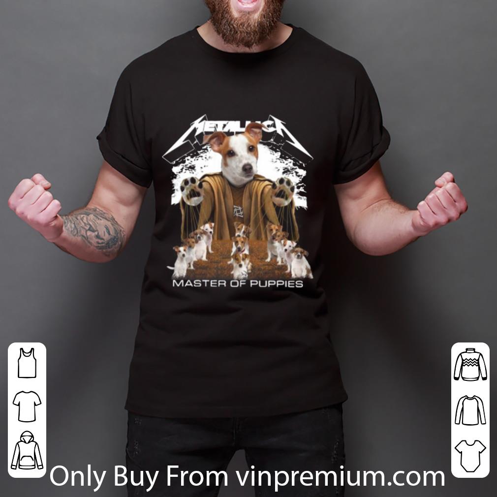 Nice Russell Terrier Metallica Master Of Puppies shirt Nice Russell Terrier Metallica Master Of Puppies shirt