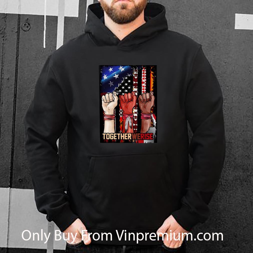 fbfe78b5 official black live matter strong hand together we rise american flag 4th of july shirt 4 - Official Black Live Matter Strong Hand Together We Rise American Flag 4th Of July shirt