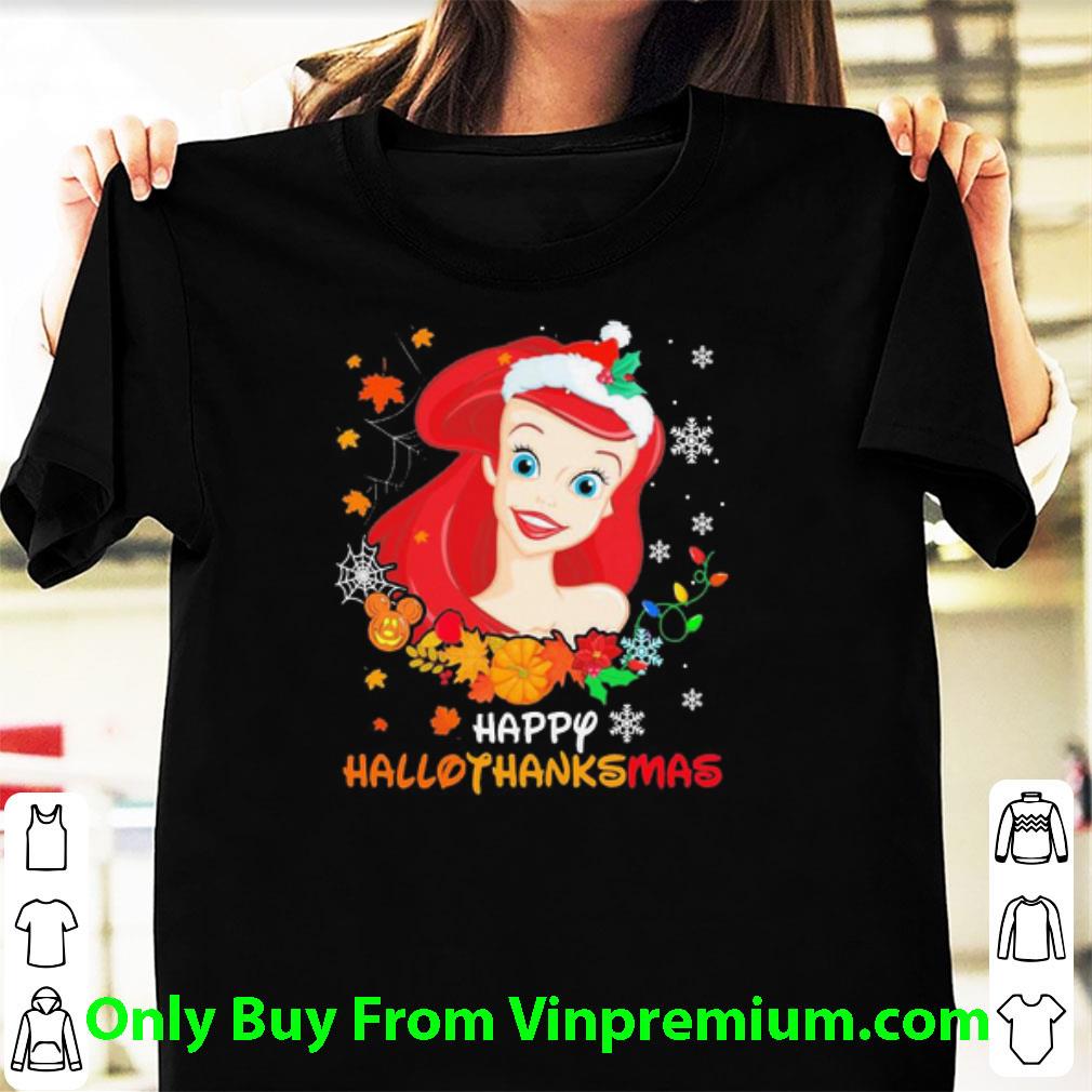 Great Ariel Happy Hallothanksmas shirt