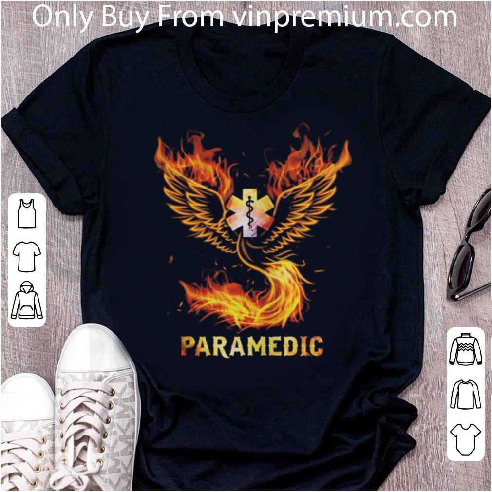 Nice Caduceus Fire Paramedic Phoenix Emt Logo shirt