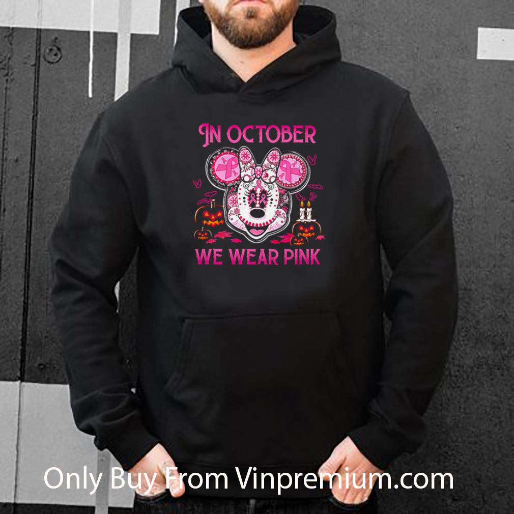 5e965057 hot breast cancers minnie mouse in october we wear pink halloween shirt 4 - Hot Breast Cancers Minnie Mouse In October We Wear Pink Halloween shirt