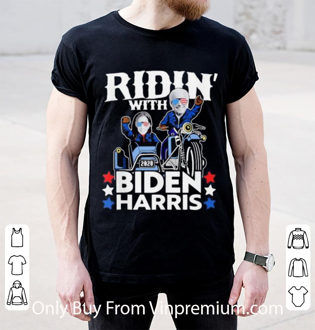 Hot Ridin With Joe Biden Kamala Harris Stars shirt