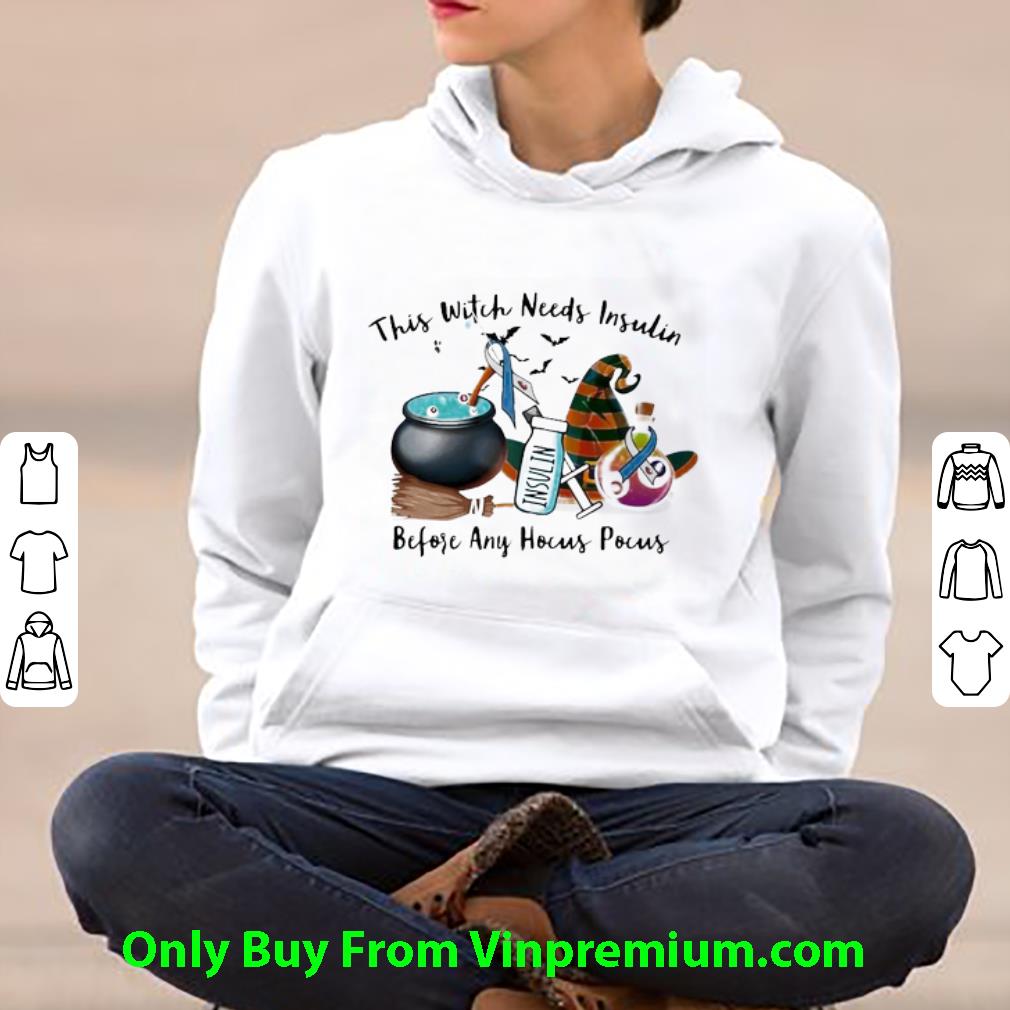 661a84a0 great this witch needs insulin before any hocus focus halloween shirt 4 - Great This Witch Needs Insulin Before Any Hocus Focus Halloween shirt