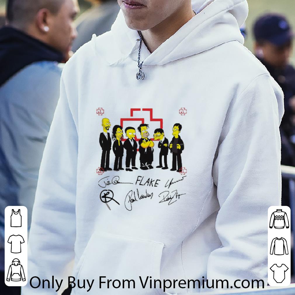 Premium Rammstein Simpsons Style Signatures shirt 6d9996c9 premium rammstein simpsons style signatures shirt 4 - Premium Rammstein Simpsons Style Signatures shirt
