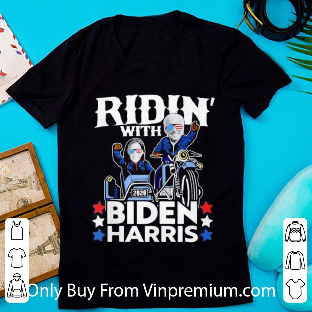 Hot Ridin With Joe Biden Kamala Harris Stars shirt