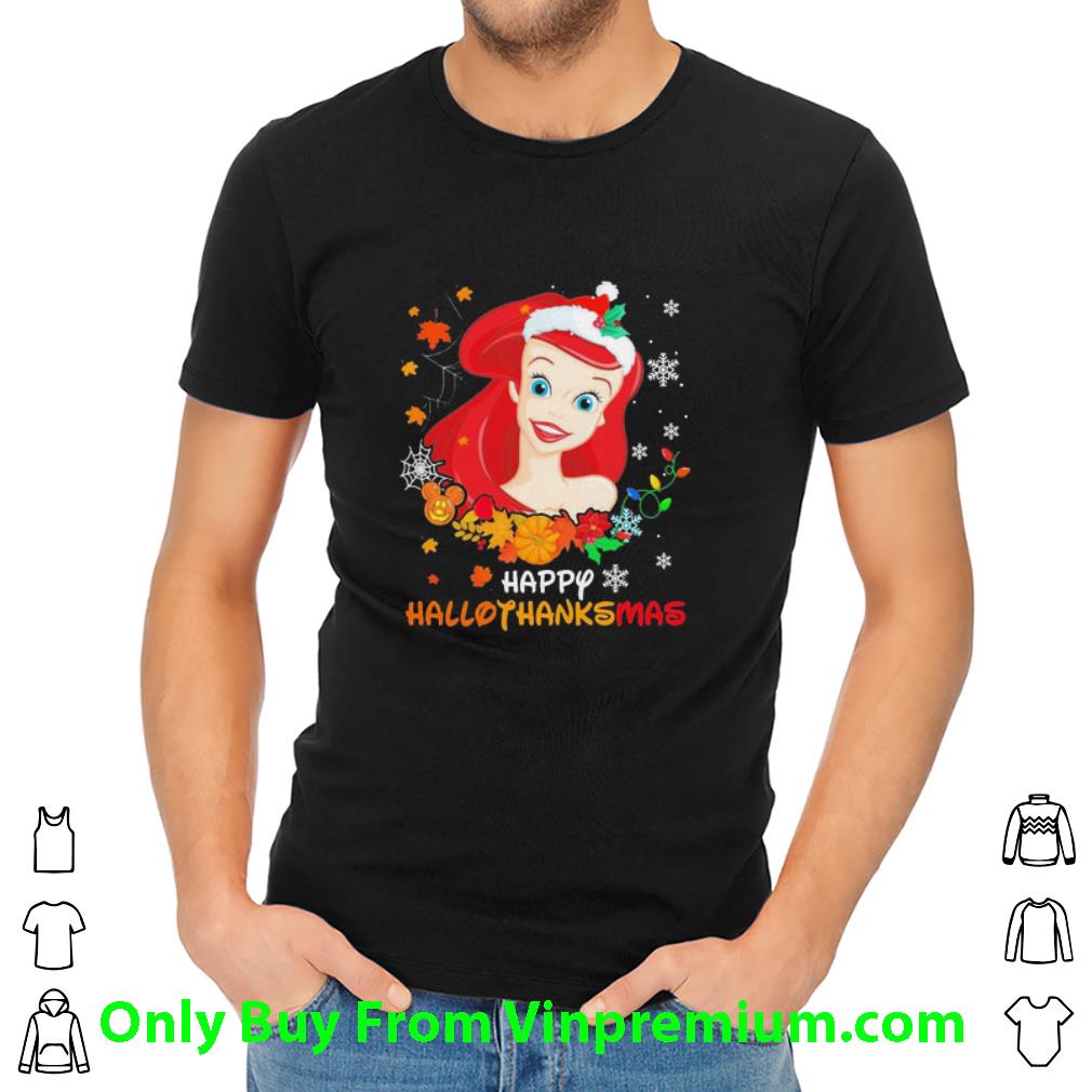 Great Ariel Happy Hallothanksmas shirt