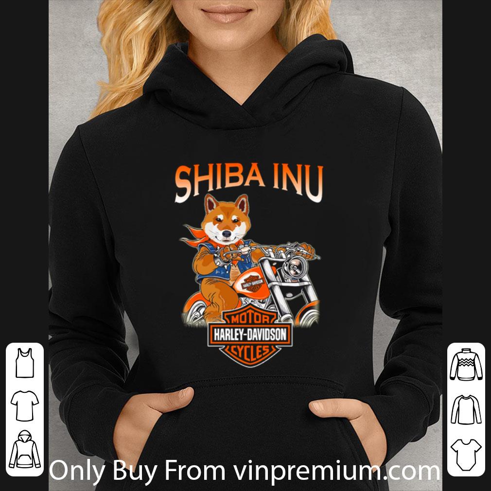e9b46c51 original shiba inu riding motorcycle motor harley davidson cycles shirt 4 - Original Shiba Inu Riding Motorcycle Motor Harley-davidson Cycles shirt