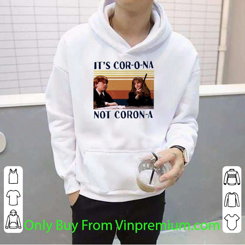 f78b87f6 pretty vintage harry potter ron and hermione it s cor o na not corona shirt 4 - Pretty Vintage Harry Potter Ron And Hermione It’s Cor-o-na Not Corona shirt