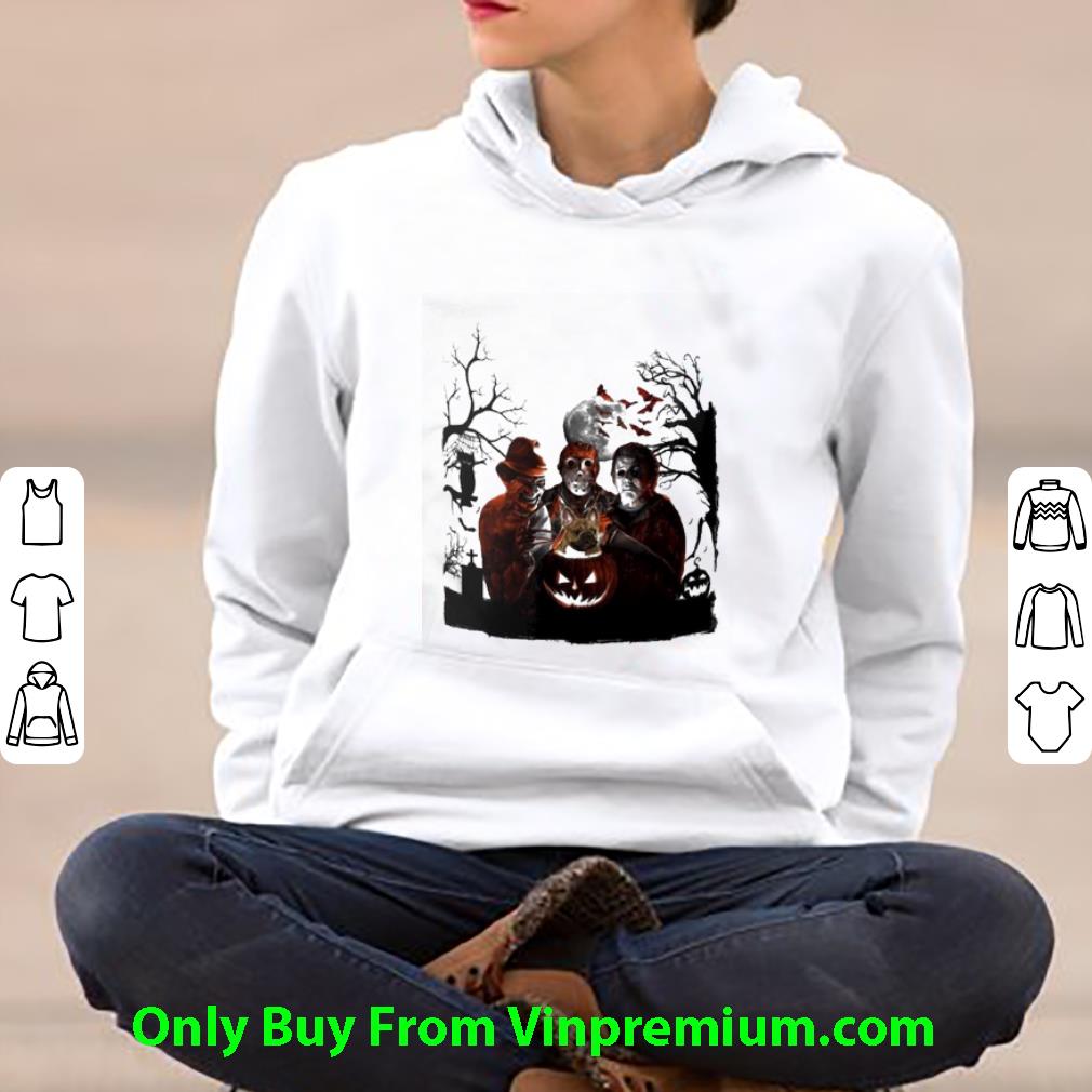 ff81a2e6 great french bulldog pumpkin horror character halloween shirt 4 - Great French Bulldog Pumpkin Horror Character Halloween shirt