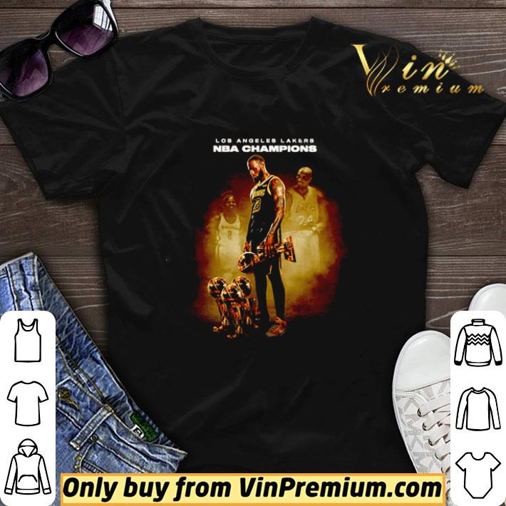 LeBron James Los Angeles Lakers NBA champions shirt sweater