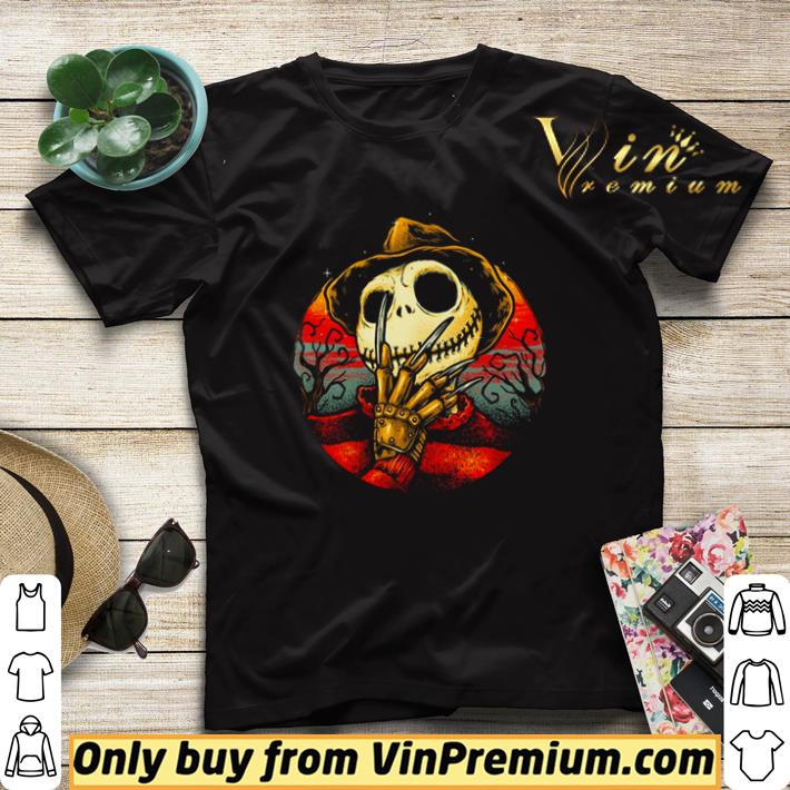 Hot Freddy Krueger Jack Skellington Halloween shirt sweater 1784b8ab hot freddy krueger jack skellington halloween shirt sweater 4 - Hot Freddy Krueger Jack Skellington Halloween shirt sweater