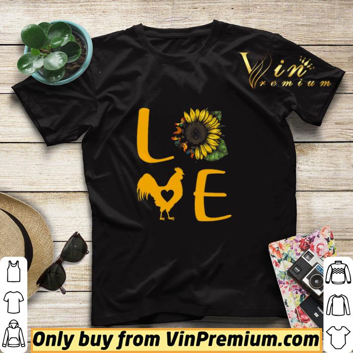 Chicken Love Sunflower shirt sweater 17c0d4b7 chicken love sunflower shirt sweater 4 - Chicken Love Sunflower shirt sweater