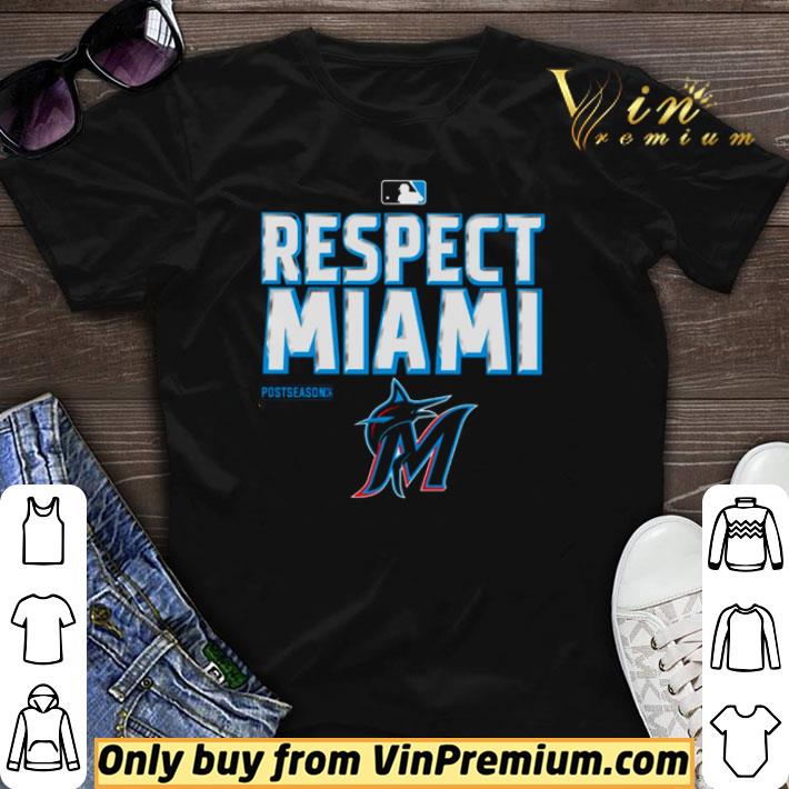 Awesome Respect Miami Marlins 2020 Postseason Locker Room shirt sweater