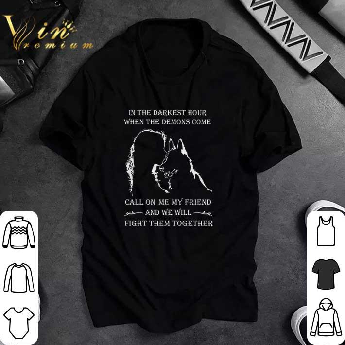 Hot Gothic Black Cat I Put A Curse On You Deal With It tshirt