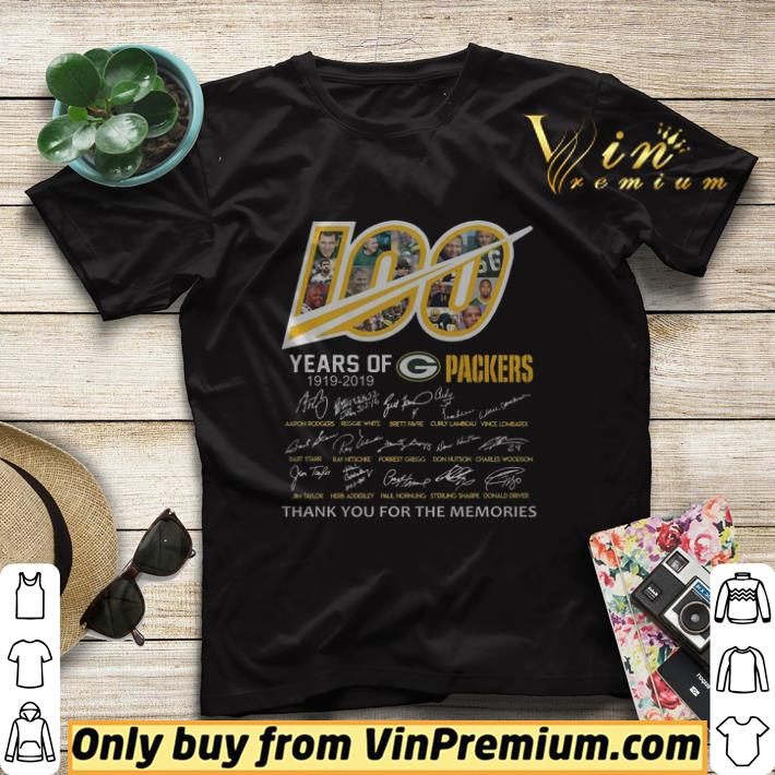 Hot 100 years of Green Bay Packers 1919-2019 signatures tshirt 3b5cc33b hot 100 years of green bay packers 1919 2019 signatures tshirt 4 - Hot 100 years of Green Bay Packers 1919-2019 signatures tshirt