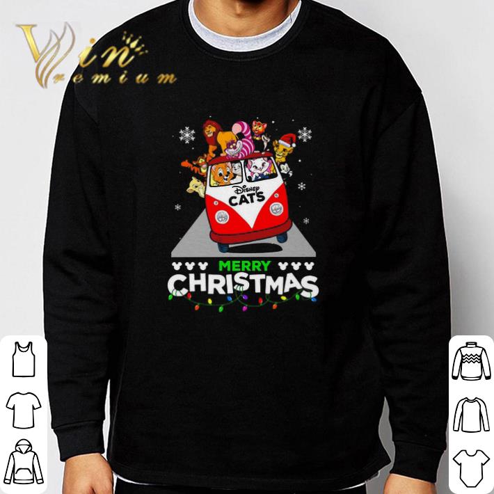 Awesome Disney Cats Merry Christmas tshirt 508a9e2f awesome disney cats merry christmas tshirt 4 - Awesome Disney Cats Merry Christmas tshirt