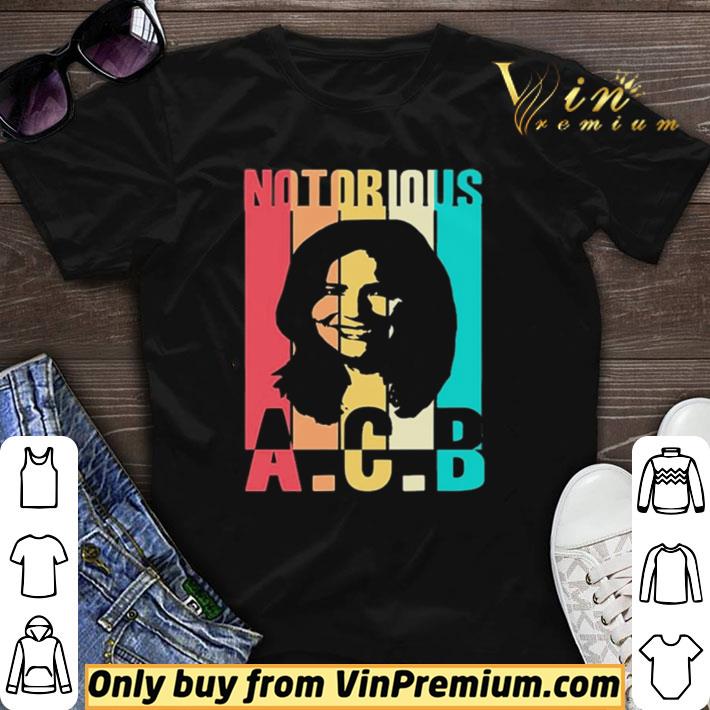 Awesome Notorious ACB Justice 2020 Vintage shirt sweater
