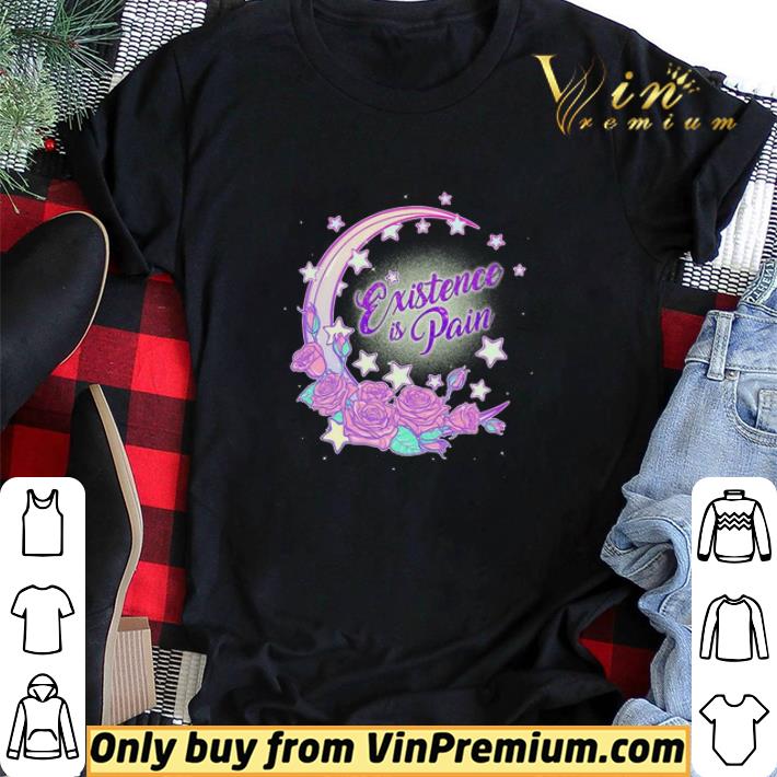 Existence Is Pain Moon Flowers shirt sweater