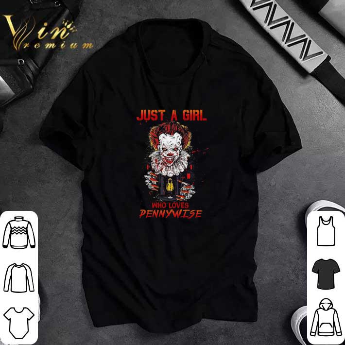 Hot Just A Woman Who Loves Pennywise tshirt