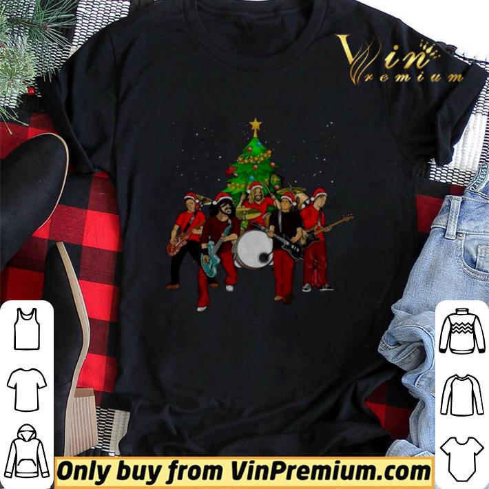 Awesome Foo Fighters Christmas Tree tshirt