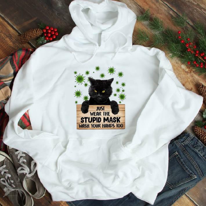 Awesome Black Cat Wear The Stupid Mask Wash Your Hands Too Corona Virus tshirt b42fccf2 awesome black cat wear the stupid mask wash your hands too corona virus tshirt 4 - Awesome Black Cat Wear The Stupid Mask Wash Your Hands Too Corona Virus tshirt