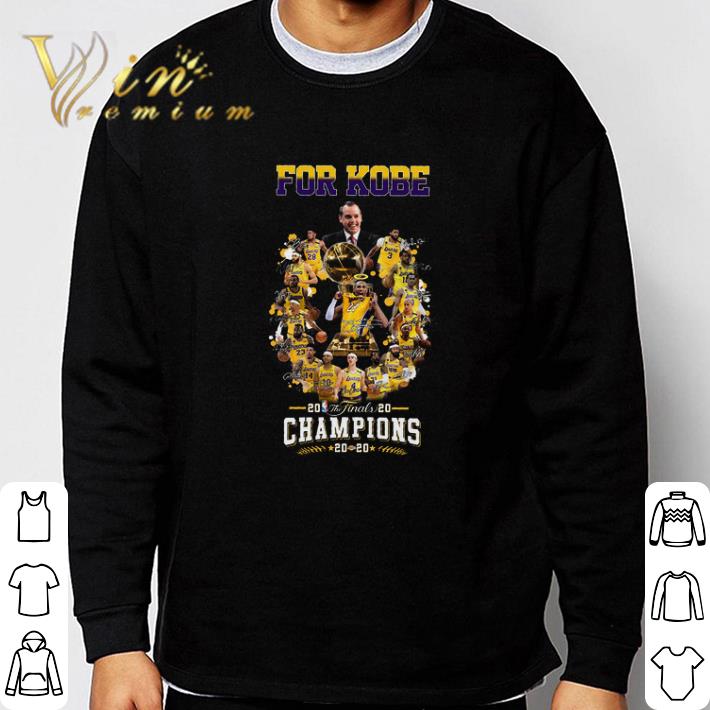 cf8d84d8 hot for kobe nba lakers los angeles signature the finals champions 2020 tshirt 4 - Hot For Kobe NBA Lakers Los Angeles Signature The Finals Champions 2020 tshirt