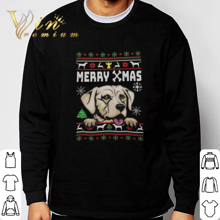 Hot Merry Xmas Labrador Happy Merry Christmas tshirt df2764c4 hot merry xmas labrador happy merry christmas tshirt 4 - Hot Merry Xmas Labrador Happy Merry Christmas tshirt