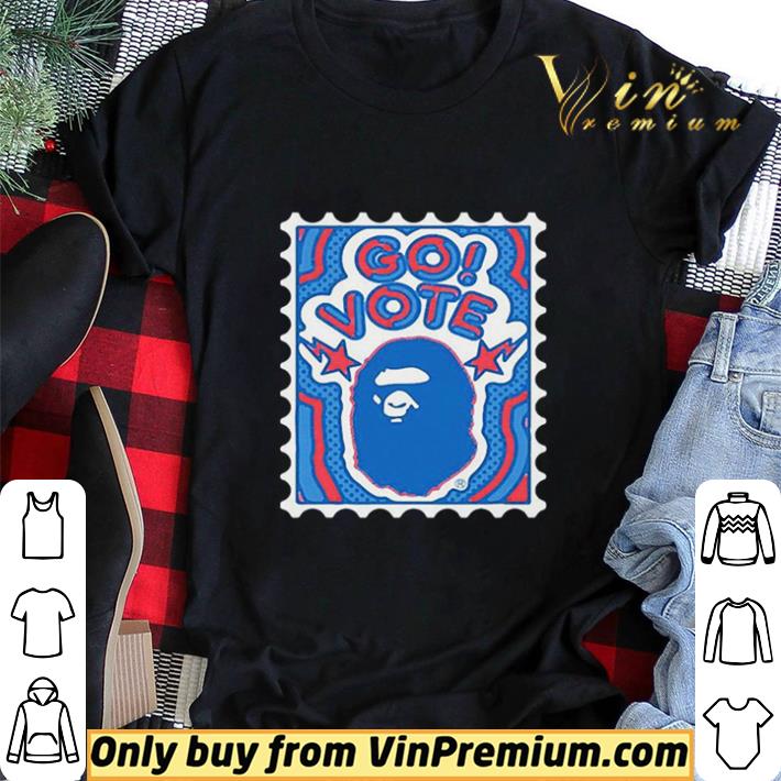 Bape Go Vote shirt sweater