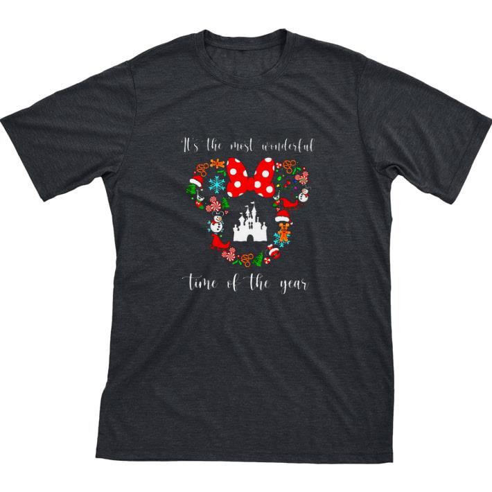 Awesome Mouse Ears Disney It's The Most Wonderful Time Of The Year tshirt sweatshirt