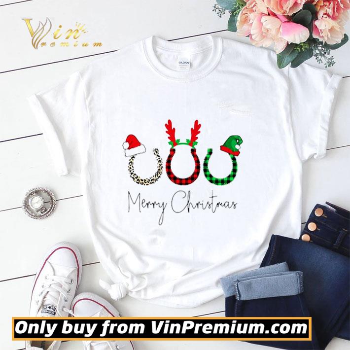 Horseshoe Merry Christmas shirt sweater