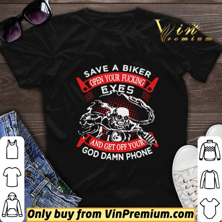 Ghost Rider Vase A Biker Open Your Fucking EYes And Get Off Your Goddamn Phone shirt sweater