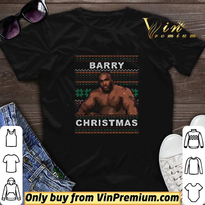 Barry Sitting On A Bed Meme Ugly Christmas shirt sweater