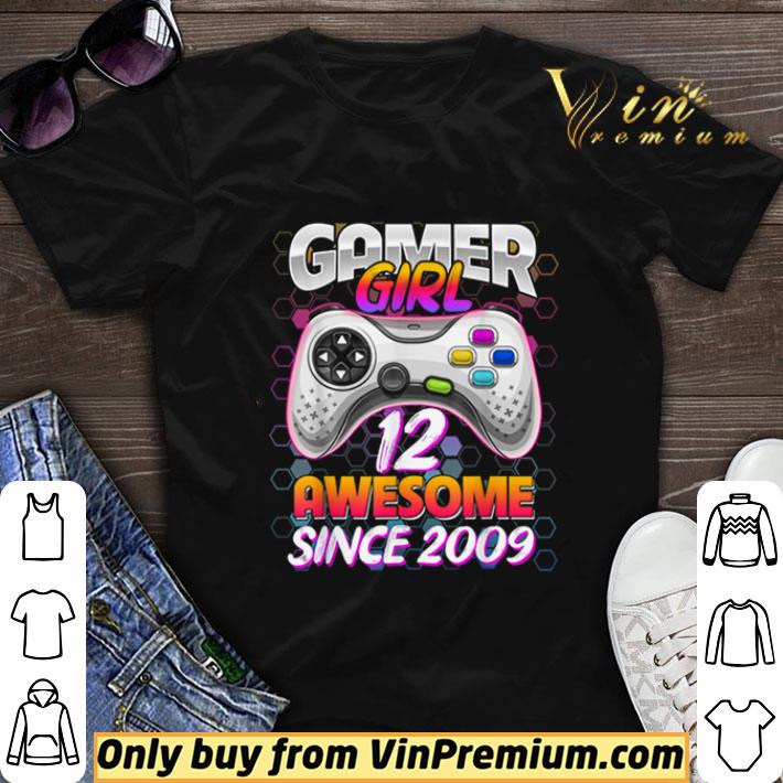 Awesome Since 2009 Video Game 12th Birthday Girls 12 Yrs Old shirt sweater