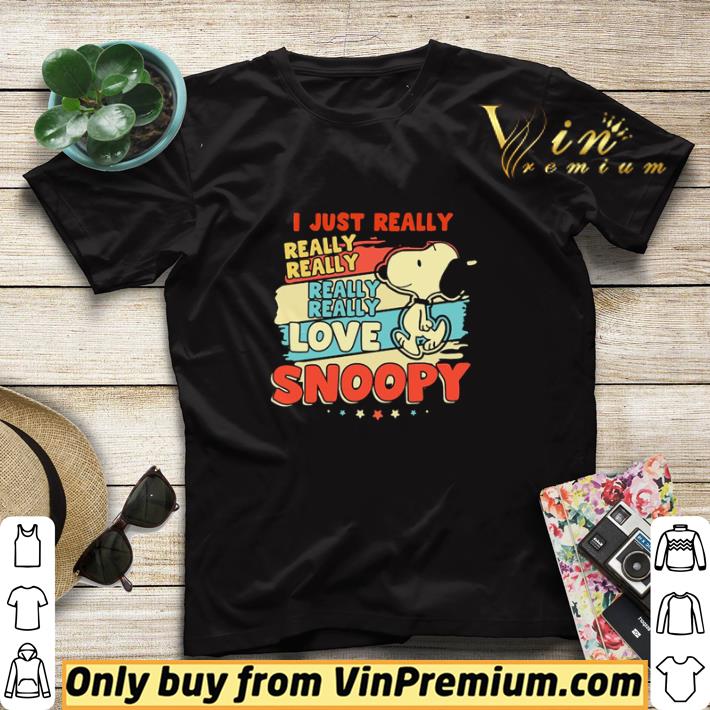 I just really really love Snoopy shirt sweater 33297a52 i just really really love snoopy shirt sweater 4 - I just really really love Snoopy shirt sweater