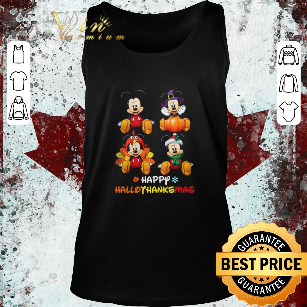 Original Mickey Mouse Happy Hallothanksmas shirt