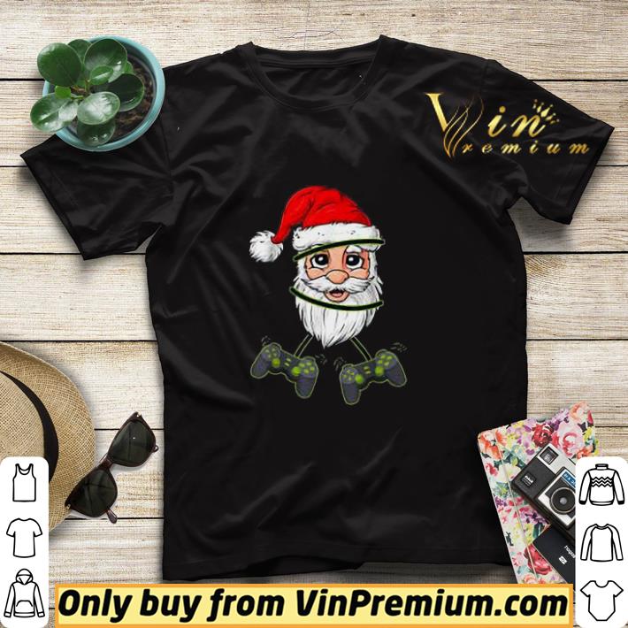 Christmas Santa Claus Video Game Controllers shirt sweater 36dc46a0 christmas santa claus video game controllers shirt sweater 4 - Christmas Santa Claus Video Game Controllers shirt sweater