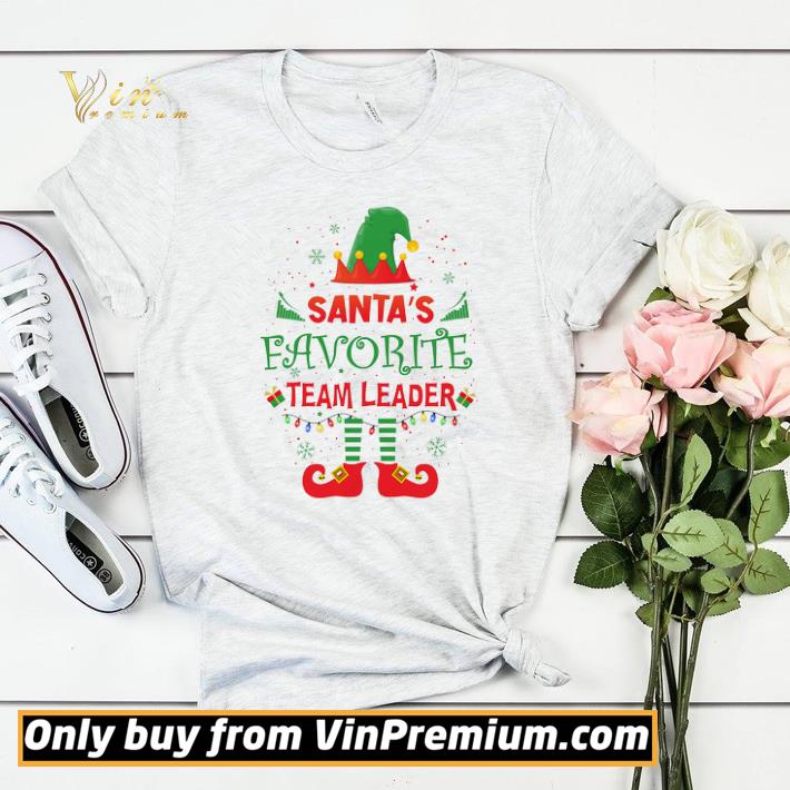 Elf Santa's Favorite Team Leader Happy Merry Christmas shirt sweater 3b5bcddb elf santa s favorite team leader happy merry christmas shirt sweater 4 - Elf Santa's Favorite Team Leader Happy Merry Christmas shirt sweater