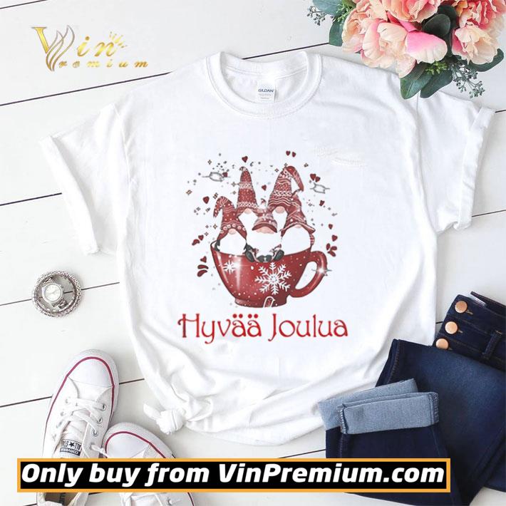 Merry christmas gnomes hyvaa joulua shirt sweater