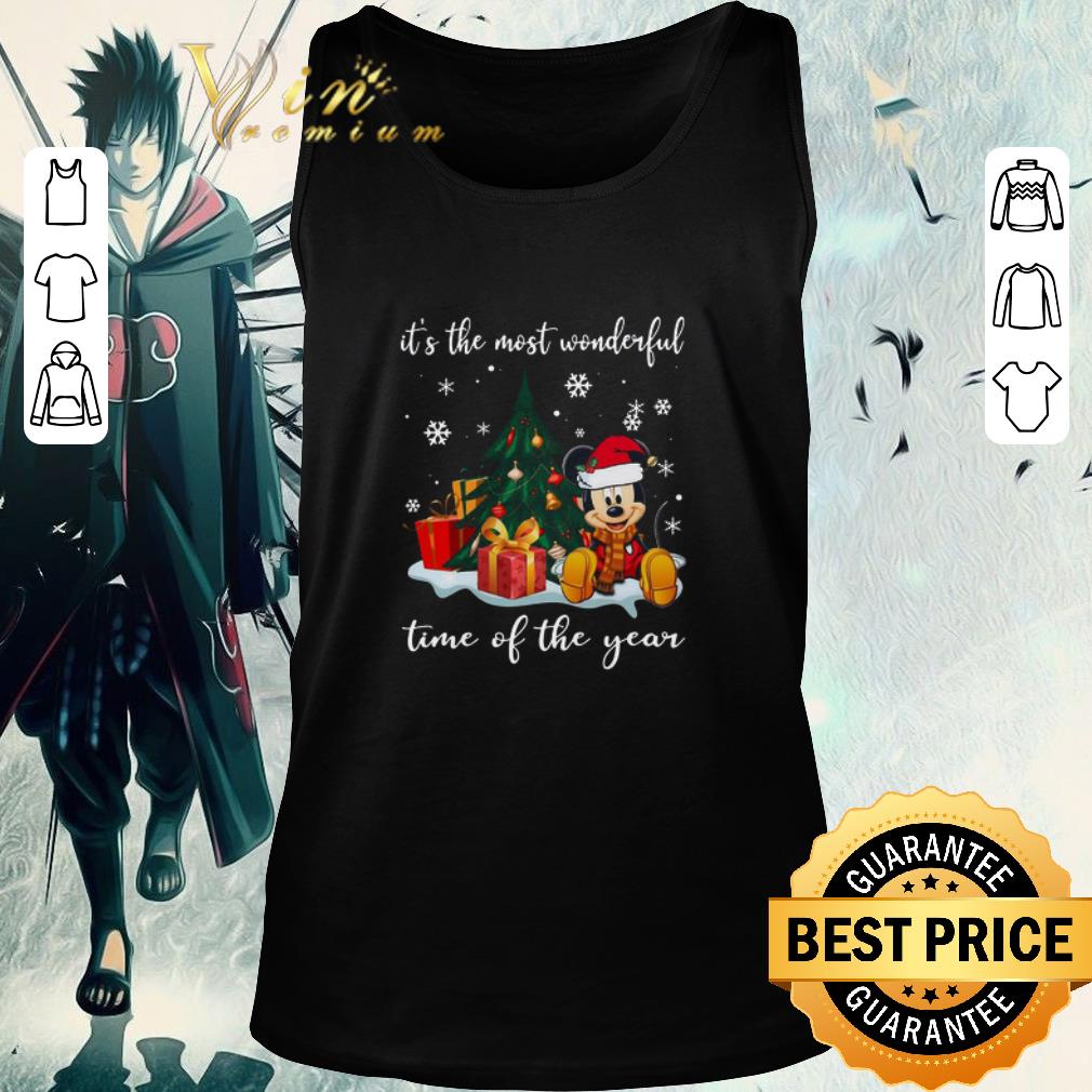 Awesome Mickey Mouse It’s The Most Wonderful Time Of The Year Christmas sweater