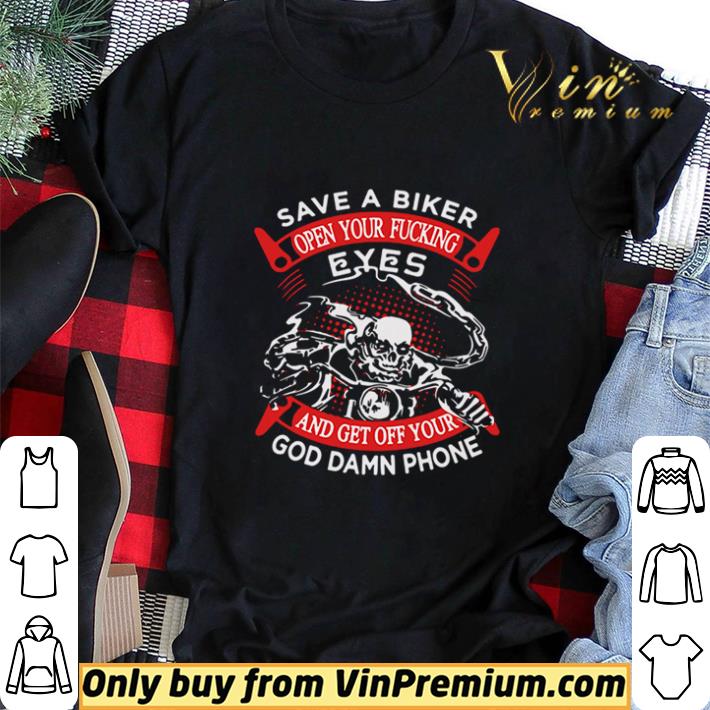 Ghost Rider Vase A Biker Open Your Fucking EYes And Get Off Your Goddamn Phone shirt sweater